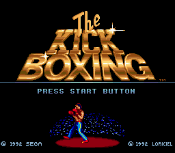 Best of the Best : Championship Karate — Title screen