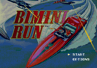 Bimini Run — Title screen