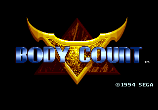 Body Count — Title screen