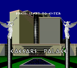 Caesars Palace — Title screen