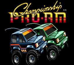 Championship Pro-Am — Title screen