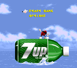 Cool Spot — Title screen