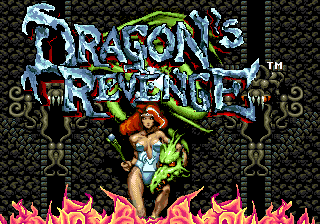 Dragon's Revenge — Title screen