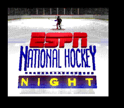 ESPN National Hockey Night — Title screen