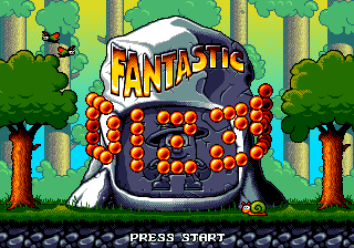 Fantastic Dizzy — Title screen