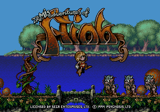 Flink — Title screen