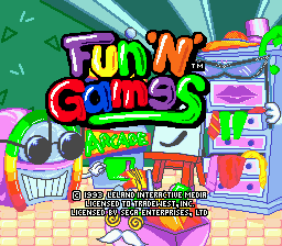 Fun 'n' Games — Title screen