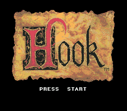 Hook — Title screen