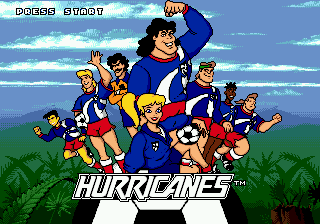 Hurricanes — Title screen