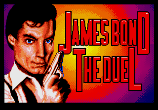 James Bond 007 : The Duel — Title screen