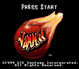 Jammit — Title screen