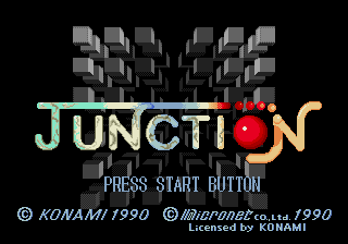 Junction — Title screen