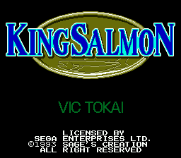 King Salmon : The Big Catch — Title screen