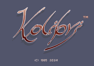 Kolibri — Title screen