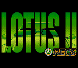 Lotus II — Title screen
