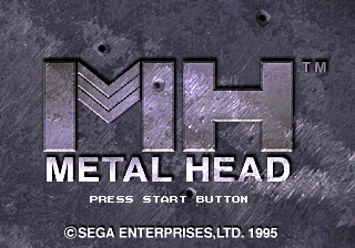 Metal Head — Title screen