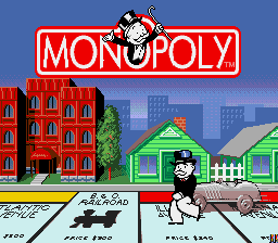 Monopoly — Title screen