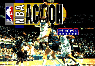 NBA Action '94 — Title screen