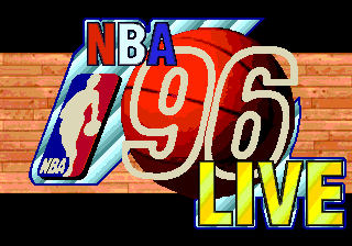 NBA Live 96 — Title screen
