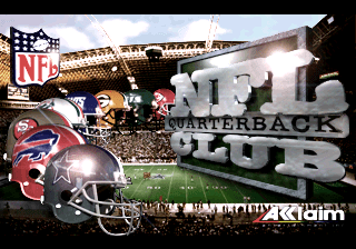NFL Quarterback Club — Title screen