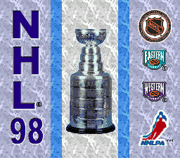 NHL 98 — Title screen