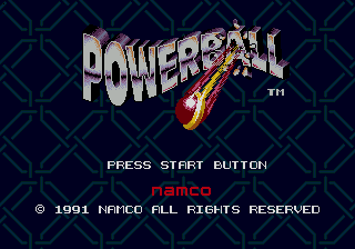 Powerball — Title screen
