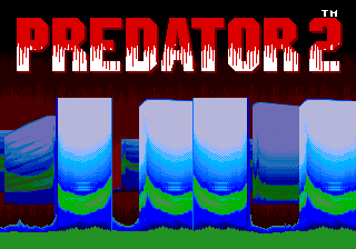 Predator 2 — Title screen