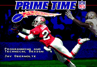 Prime Time NFL Starring Deion Sanders — Title screen