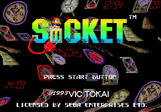 Socket — Title screen