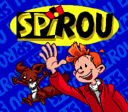 Spirou — Title screen