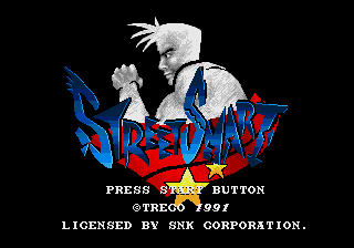 Street Smart — Title screen