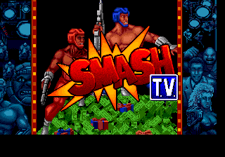 Super Smash T.V. — Title screen