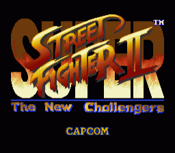 Super Street Fighter II — Title screen