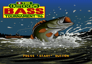 TNN Outdoors Bass Tournament '96 — Title screen
