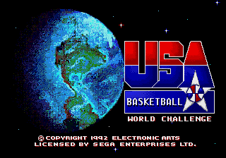 Team USA Basketball — Title screen