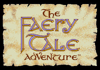 The Faery Tale Adventure — Title screen