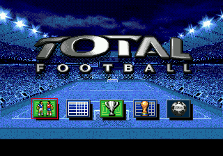 Total Football — Title screen