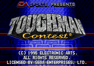 Toughman Contest — Title screen