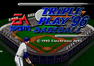 Triple Play 96 — Title screen