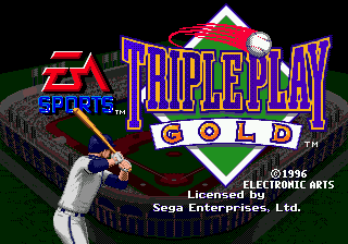 Triple Play : Gold Edition — Title screen
