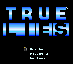 True Lies — Title screen