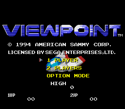 Viewpoint — Title screen