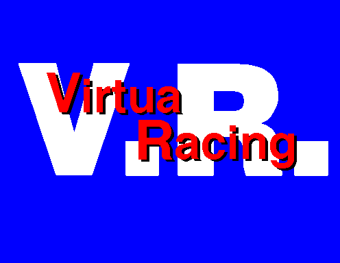 Virtua Racing — Title screen
