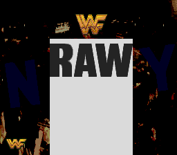 WWF Raw — Title screen