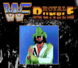 WWF Royal Rumble — Title screen