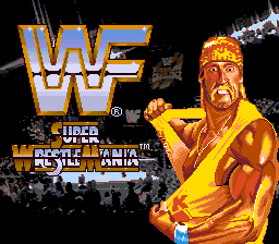WWF Super WrestleMania — Title screen