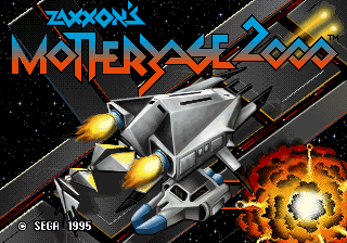 Zaxxon's Motherbase 2000 — Title screen
