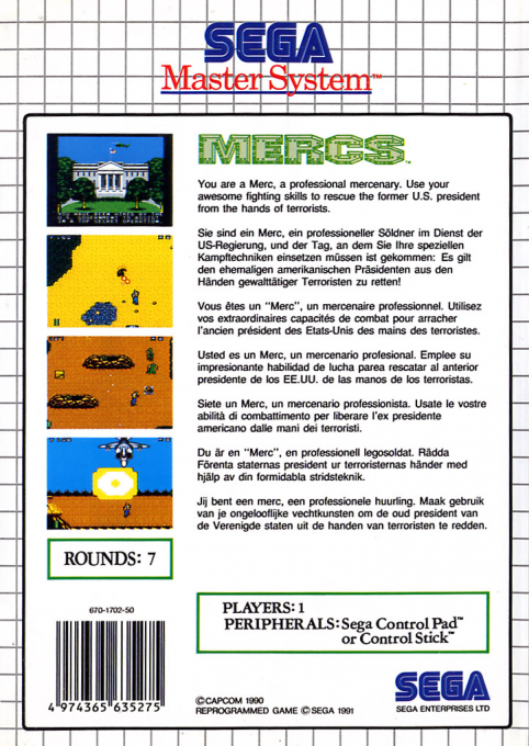 Mercs — Box back