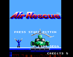 Air Rescue — Title screen