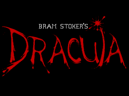 Bram Stoker's Dracula — Title screen
